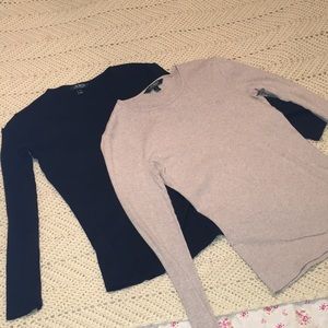 2 Lauren by Ralph Lauren long sleeve tee shirts